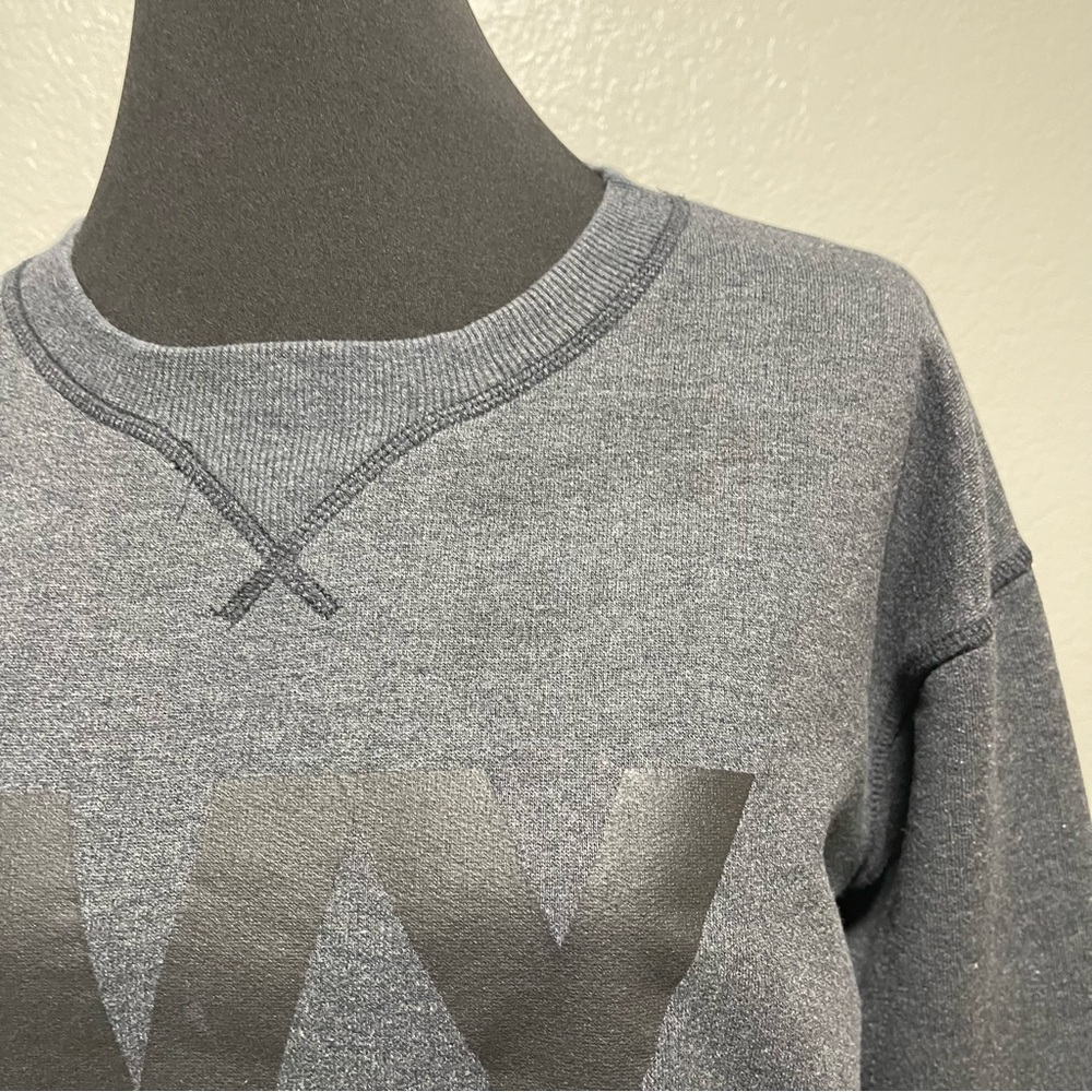 Ivy Park Dark Grey Pullover Crewneck Sweatshirt MEDIUM - Picture 4 of 9